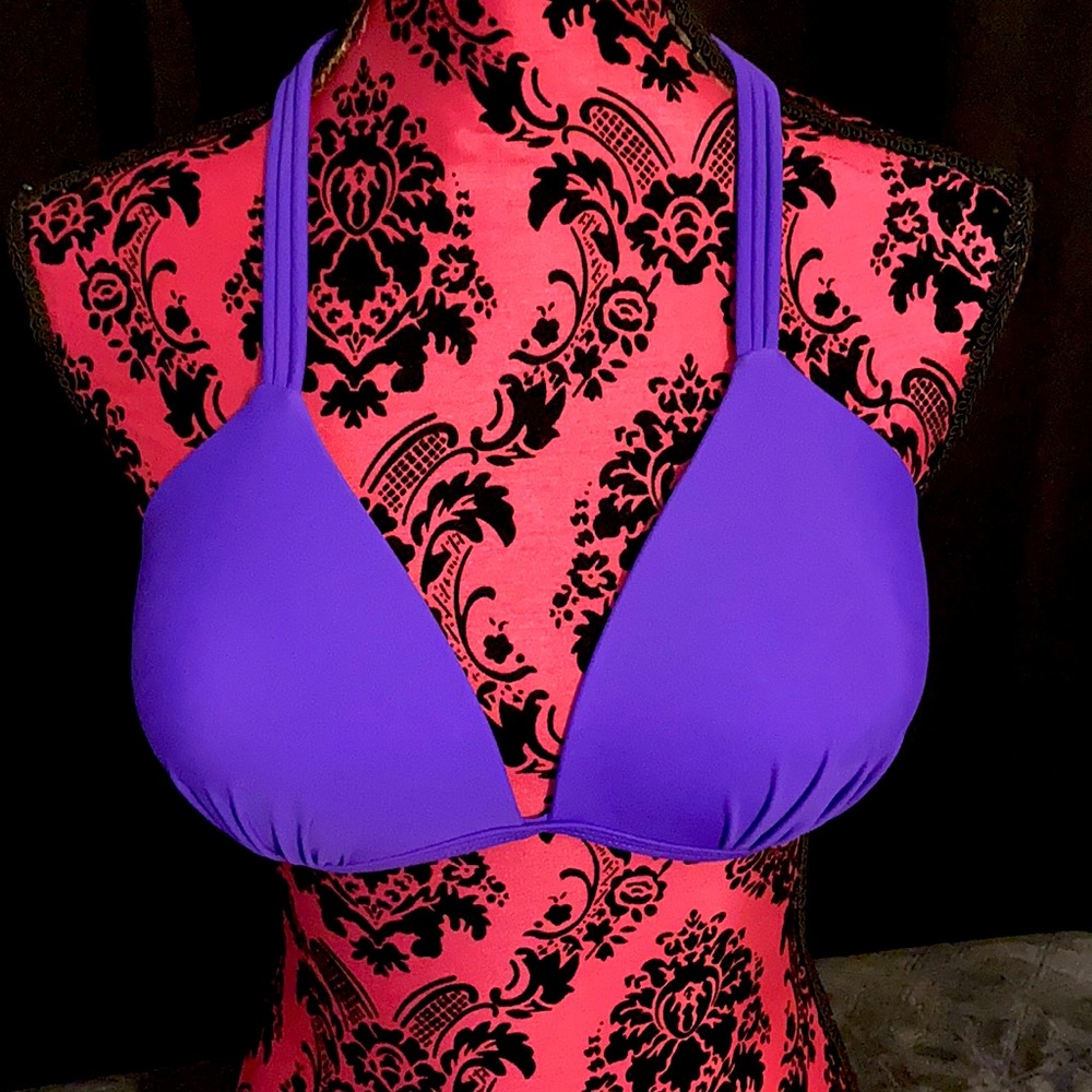 NOBO Purple Swimsuit Bikini Top